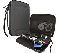 TECHGEAR Portfolio Tablet Custodia Organizer - Custodia Protettiva con Cerniera, Cover Protettiva Borsa da trasporto per iPad 10.2", iPad Pro 11, iPad Air 4 10.9", iPad Air - Grigio