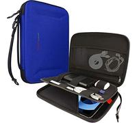 TECHGEAR Portfolio Tablet Custodia Organizer - Custodia Protettiva con Cerniera, Cover Protettiva Borsa da trasporto per iPad 10.2", iPad Pro 11, iPad Air 4 10.9", iPad Air - Blu