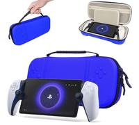 TECHGEAR PS Portal Case, custodia rigida protettiva da viaggio e custodia compatibile con Sony Playstation Portal Remote Player e accessori [BLU]