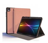 TECHGEAR Smart Case per Samsung Galaxy Tab S11 11" (SM-X730 / SM-X736) con S Pen, sottile custodia protettiva in pelle PU con supporto, visualizzazione multi-angolo e accensione e spegnimento