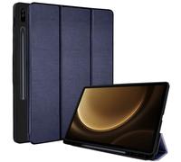 TECHGEAR Smart Case per Samsung Galaxy Tab S9 FE Plus (S9 FE+) 12,4" 2023 (SM-X610 / SM-X616) Custodia sottile in pelle PU con supporto con protezione angolare [accensione e spegnimento automatico]