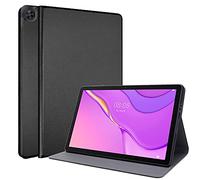 TECHGEAR Smart Cover Compatibile con Huawei MatePad T10 9.7" / T10s 10.1" - Custodia Protettiva in PU Pelle con Protezione d'angolo - Nero