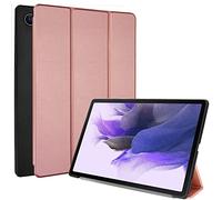 TECHGEAR Smart Cover per Samsung Galaxy Tab A8 10.5" 2022 (SM-X200 / SM-X205) Custodia [Anti-Caduta] Protettiva in PU Pelle con protezione d'angolo [Auto Sveglia/Sonno] - Oro Rosa