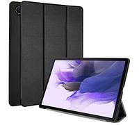 TECHGEAR Smart Cover per Samsung Galaxy Tab A8 10.5" 2022 (SM-X200 / SM-X205) Custodia [Anti-Caduta] Protettiva in PU Pelle con protezione d'angolo [Auto Sveglia/Sonno] - Nero