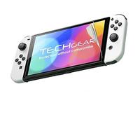 TECHGEAR Switch OLED - Pellicole protettive antiriflesso per schermo LCD [confezione da 3] coperture protettive per schermo LCD opache con panno di pulizia e scheda applicatore compatibili per