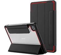 TECHGEAR Titan Custodia Compatibile con Samsung Galaxy Tab A7 10.4" 2020 (SM-T500 / SM-T505) - Custodia Resistente all'impatto e agli Urti - Cover per i Bambini, Costruttori e Offici (Rosso)