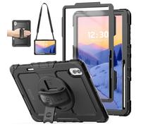 TECHGEAR UTILITY - Custodia per Samsung Galaxy Tab S11 Ultra 14,6" (X930 / X936), robusta e resistente, antiurto, con supporto S-Pen, supporto a 360°, cinturino girevole e tracolla staccabile