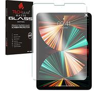TECHGEAR Vetro Antiriflesso per iPad Pro 12.9" 2022/2021/ 2020 - Autentica Pellicola Protettiva Opaca Vetro Temperato [Senza Bolle] [Durezza 9H] [Anti-graffio] per Nuovo iPad pro 12.9" Pollici