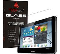 TECHGEAR Vetro Temperato Compatibile con Il Samsung Galaxy Note 10.1 Pollici - Autentica Pellicola protecttiva in Vetro Temperato per Samsung Galaxy Note 10.1 - Modelli: GT-N8000, GT-N8010, GT-N8020