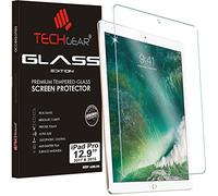 TECHGEAR Vetro Temperato Compatibile con iPad PRO 12.9" 2017/2015 - Autentica Pellicola Protecttiva in Vetro Temperato Salvaschermo Solo per iPad PRO 12.9 Pollici 2017 e 2015