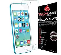 TECHGEAR Vetro Temperato Compatibile con iPod Touch 6 & iPod Touch 5 - Autentica Pellicola Protecttiva in Vetro Temperato Salvaschermo per Apple iPod Touch 6 e iPod Touch 4