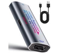 Techigher Amplificatore HDMI, ripetitore amplificatore HD 4K 120hz, adattatore cavo amplificatore HD femmina a femmina, 30 m/30 m amplificatore di segnale HDMI 2.0