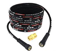 TECHKAR Tubo Flessibile per Idropulitrice ad Alta Pressione - 400bar DN8 Tubo Flessibile ad Alta Pressione Professionale M22x1,5 per Kärcher HD HDS - 15 m