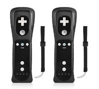 TechKen Confezione da 2 telecomandi Wii con custodia in silicone e cinturino da polso per Wii U