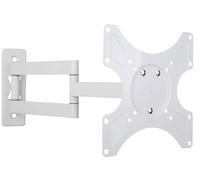 Techly Supporto a muro per TV LED/LCD ICA-LCD-2903WH 19-37'' inclinabile 3 snodi Bianco