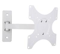 Techly Supporto a muro per TV LED LCD 19 - 37'' inclinabile 2 snodi bianco