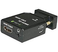 Techly Mini Convertitore IDATA-VGA-HDMINI – VGA e audio a HDMI – Nero 026517
