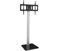Techly 028863 Supporto a Pavimento per TV LCD/LED/Plasma 32-70" Nero/Argento