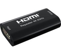 TECHLY 100501 HDMI 2.0 signal repeater 4K YUV 4:4:4 40 m Black