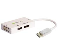 Techly Adattatore DisplayPort a DVI/HDMI/DP 3-in-1