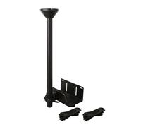 Techly Supporto per PC da muro o parete, per scrivania o sotto scrivania Nero