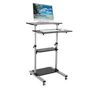 ICA-TB-TPM-3 - Posto di lavoro in piedi/in piedi, avvolgibile, nero, 94-138 cm
