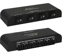 ver Commutatore Audio Per Casse Acustiche 4 Vie Con Terminali A Vite