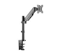 Techly Supporto da Scrivania per Monitor 17-32'' con Molla a Gas Estensione 306