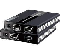 Techly 104790 HDMI KVM Extender su Cavo di Rete Fino a 60 Metri Nero