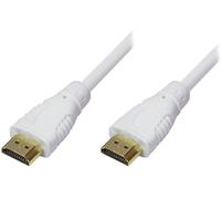 Techly 105360 Cavo High Speed HDMI™ con Ethernet 2 Metri Bianco Bianco