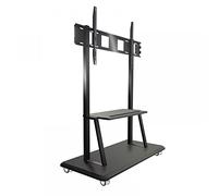 Techly Supporto a Pavimento con Mensola per TV LCD/LED/Plasma 55-120''