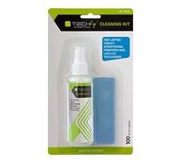 Techly Kit di Pulizia per Monitor LCD 106183 – 100 ml con Panno Microfibra