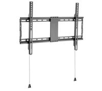 Techly Staffa a muro fissa per TV 107203 – LED/LCD 37–80'' – Nero