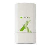 Techly 108446 CPE Punto-Punto 300Mbps a 2.4GHz 8dBi Bianco