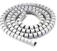 Cavo - Guaina Raccoglicavi Diametro 20mm A Spirale 30m Grigio