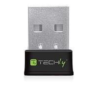 Techly Mini Adattatore WiFi USB Dual Band MU-MIMO 2dBi 600Mbps