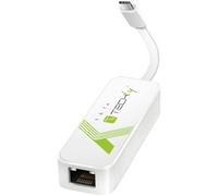 Techly Adattatore Convertitore USB-C™ Ethernet Gigabit RJ45 Lan