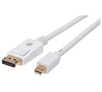 TECHLY - Cavo Mini Displayport Maschio A Displayport Maschio 4k 60hz 1m Bianco