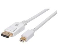 Techly Cavo Mini DisplayPort Maschio a DisplayPort Maschio 4K 60Hz 3m Bianco