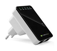 Techly Ripetitore Router Wireless 300N da Muro Repeater2