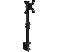Techly 301177 Supporto da Scrivania per Monitor 13-30" Braccio Corto Inclinabile Nero