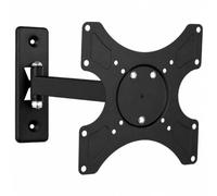 Techly 301443 Supporto a Muro per TV LED LCD 19-37" inclinabile 2 snodi Nero Nero