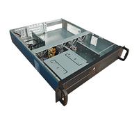 Techly Chassis Industriale da Rack 19'' 2U Nero