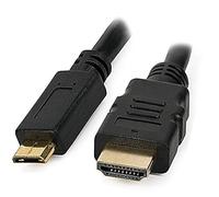 Techly Cavo High Speed Mini HDMI a HDMI Maschio/Maschio Nero, 5,0 m