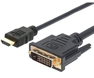 Techly 304604 Cavo Video da HDMI™ a DVI-D M/M 1 m Nero
