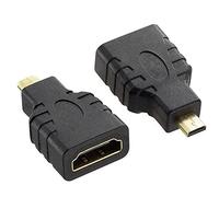 Connettore video Techly IADAP HDMI MD Hdmi a Micro Hdmi Tipo D F M Bla