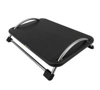 Techly 305564 Poggiapiedi Regolabile Nero