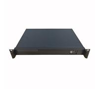 Techly 306172 Chassis Rack 19''/Desktop 1U Ultra Compatto Nero