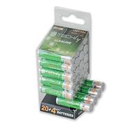 Techly Multipack 24 Batterie High Power Mini Stilo AAA Alcaline LR03 1,5V