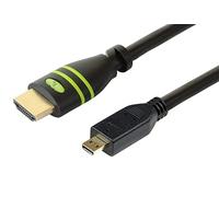 Techly 308732 Cavo HDMI™ Highspeed con Ethernet Channel 1.4 A M/Micro D M, 3 m Nero